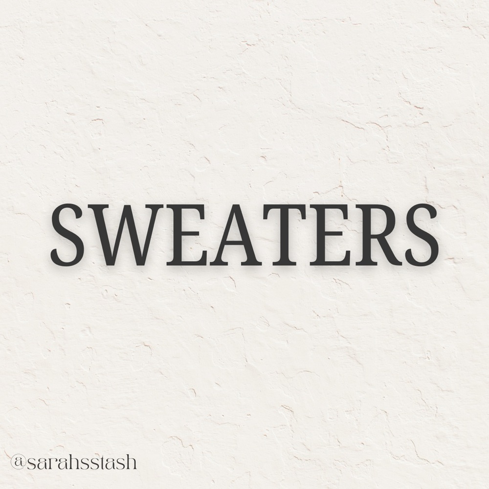 SWEATERS